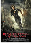Kinoplakat Resident Evil - Retribution