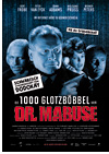 Kinoplakat Die 1000 Glotzböbbel vom Dr. Mabuse