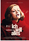 Kinoplakat Ich will alles. Hildegard Knef